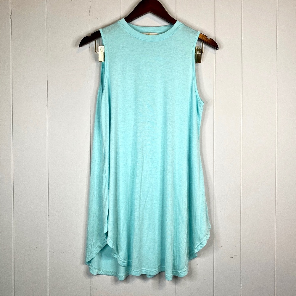 Simply Southern Blue Tunic Tank Womens Size Small - Picture 2 of 7